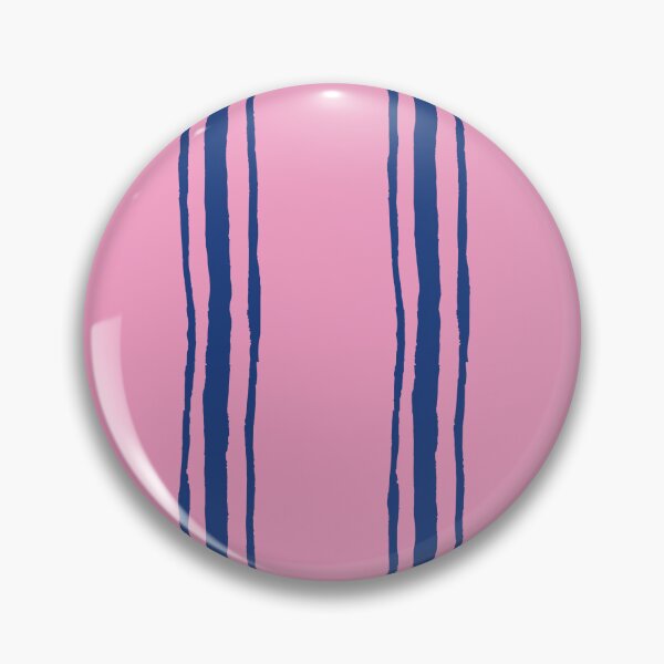 Item preview, Hand Drawn Summer Stripe Blush Pink and Blue designed and sold by Dally-Dabble.