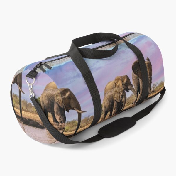 Item preview, Elephants At the Waterhole  designed and sold by Kay Brewer.