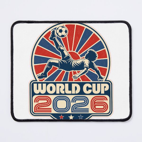 Item preview, World Cup 2026 - Retro Bicycle Kick designed and sold by Ahmed Nedji.