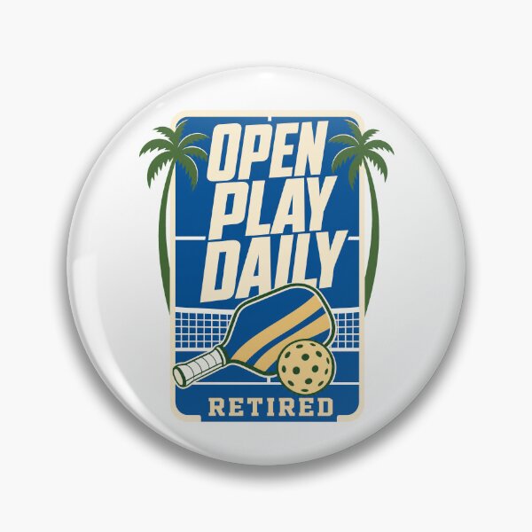 Item preview, Pickleball is my retirement plan, Open Play designed and sold by pirminio.