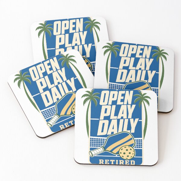 Item preview, Pickleball is my retirement plan, Open Play designed and sold by pirminio.