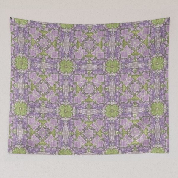 Item preview, Violet Pink Green Purple Hip Orient Bali Art designed and sold by LC Graphic Design Studio.