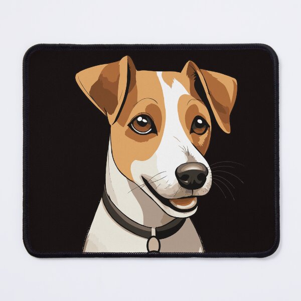 Item preview, Dog parson russell terrier, brown ears Dog Lover Design – Funny Puppy Art for Pet Owners designed and sold by Artimax-Studio.