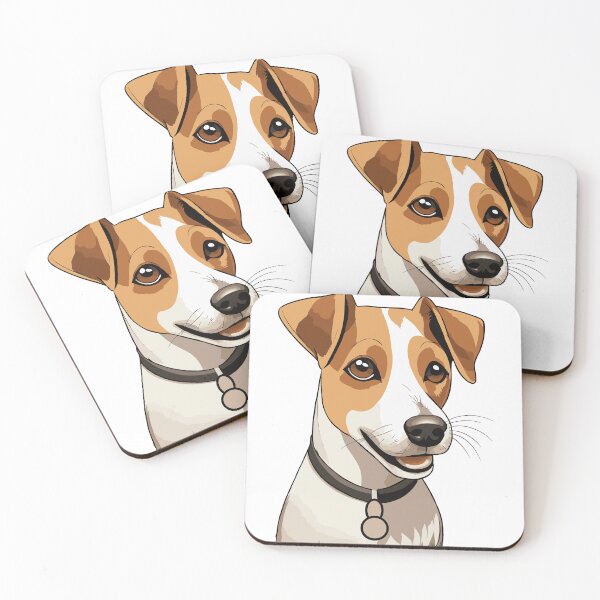 Item preview, Dog parson russell terrier, brown ears Dog Lover Design – Funny Puppy Art for Pet Owners designed and sold by Artimax-Studio.