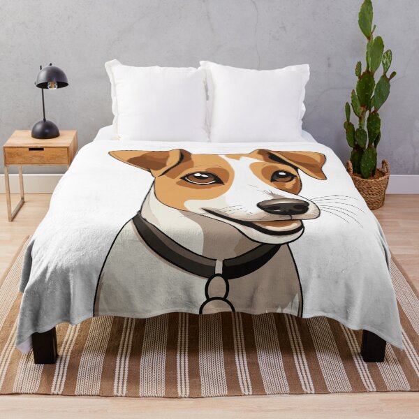 Item preview, Dog parson russell terrier, brown ears Dog Lover Design – Funny Puppy Art for Pet Owners designed and sold by Artimax-Studio.
