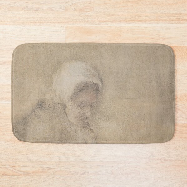 Item preview, Faded Peasant Woman in White Bonnet designed and sold by artofuniverse.