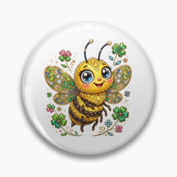 Item preview, Gemstone Bee – Whimsical Jewel Graphic Tee designed and sold by Artify24.