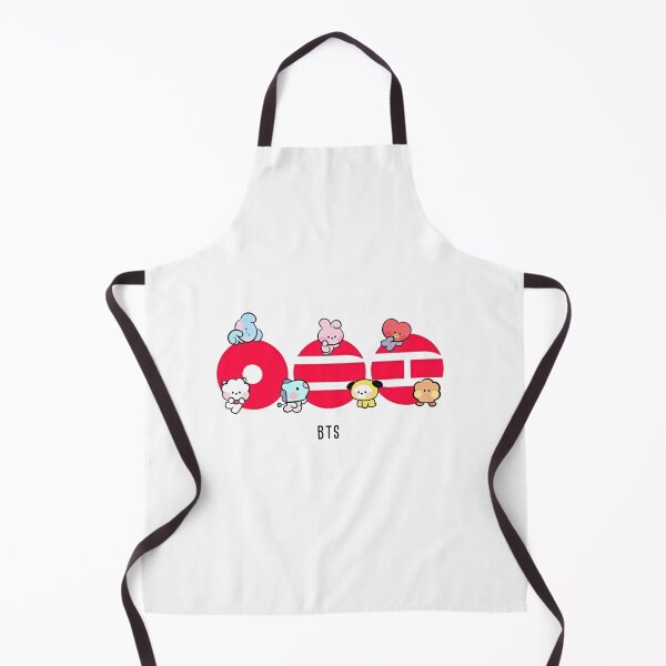 Item preview, Cute BT21 Characters on Red Arirang Letters designed and sold by moamaxshop.