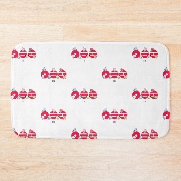 Item preview, Cute BT21 Characters on Red Arirang Letters designed and sold by moamaxshop.