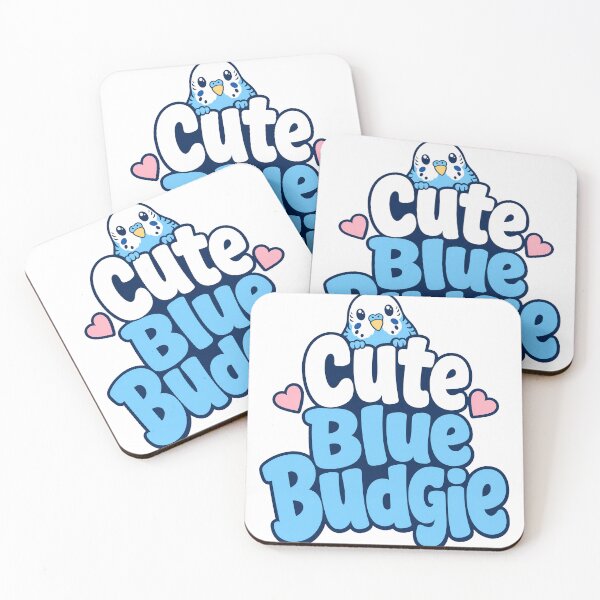Item preview, Cute Blue Budgie Parakeet Lover Pocket Peeker designed and sold by pirminio.