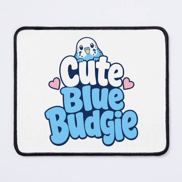Item preview, Cute Blue Budgie Parakeet Lover Pocket Peeker designed and sold by pirminio.