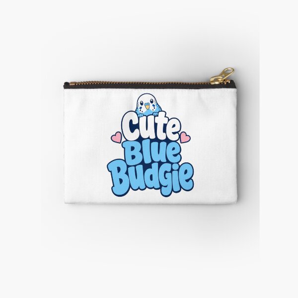 Item preview, Cute Blue Budgie Parakeet Lover Pocket Peeker designed and sold by pirminio.