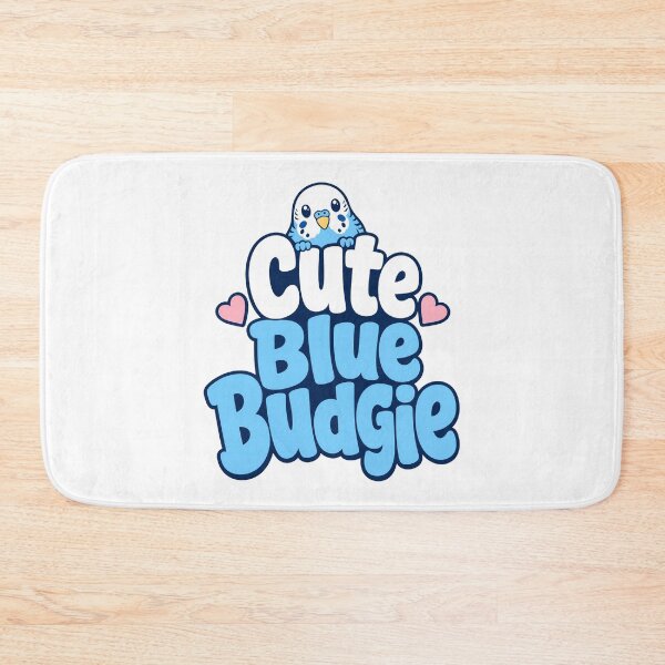 Item preview, Cute Blue Budgie Parakeet Lover Pocket Peeker designed and sold by pirminio.