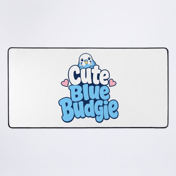 Item preview, Cute Blue Budgie Parakeet Lover Pocket Peeker designed and sold by pirminio.