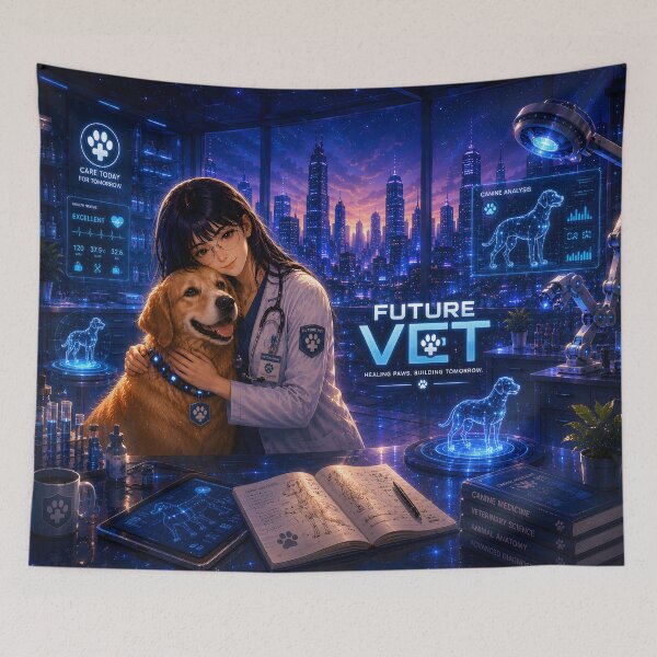 Item preview, Future Vet Golden Retriever designed and sold by Omni Craft .