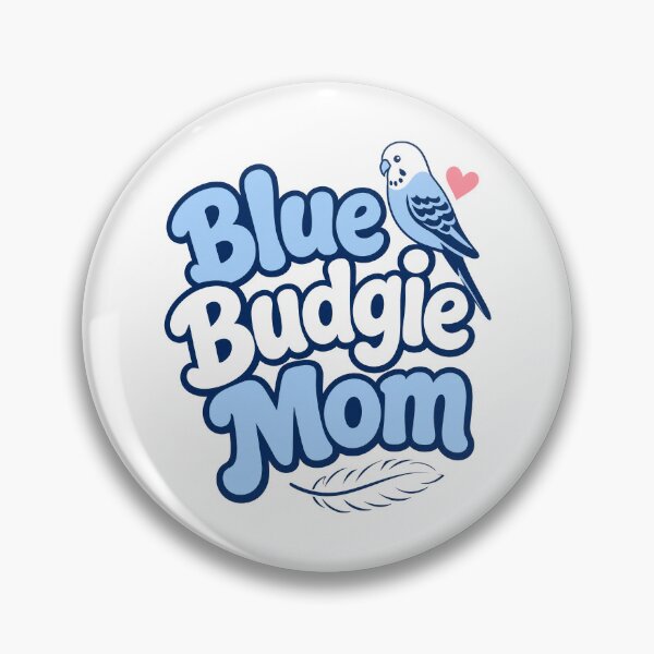 Item preview, Blue Budgie Mom, sweet parakeet, bird lover designed and sold by pirminio.
