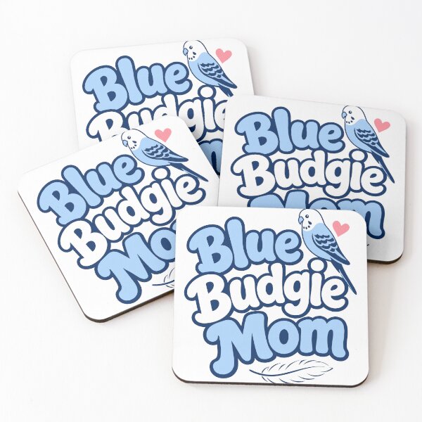 Item preview, Blue Budgie Mom, sweet parakeet, bird lover designed and sold by pirminio.
