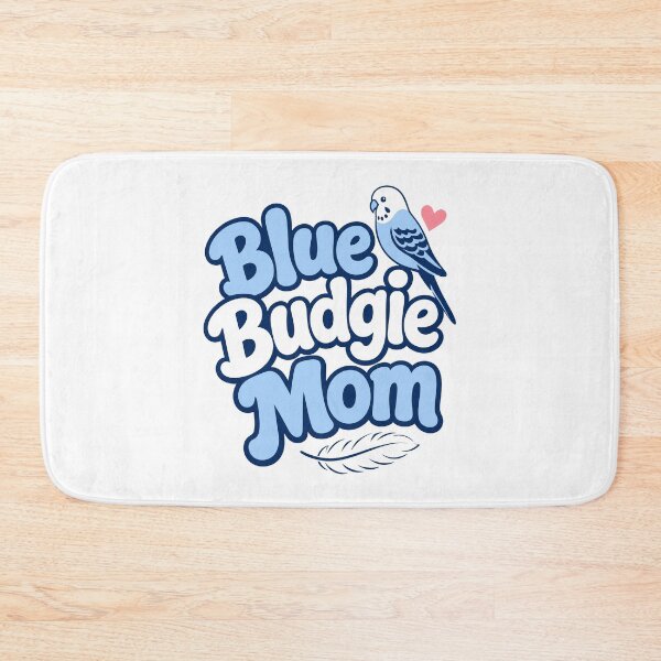 Item preview, Blue Budgie Mom, sweet parakeet, bird lover designed and sold by pirminio.
