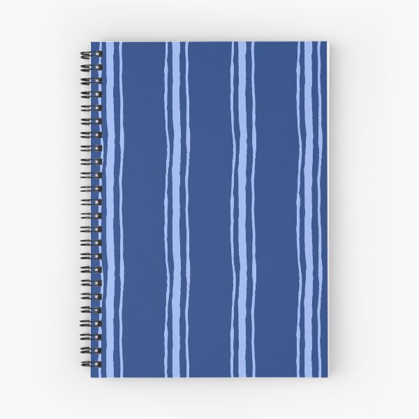 Item preview, Hand Drawn Summer Stripe Blue and Light Blue designed and sold by Dally-Dabble.