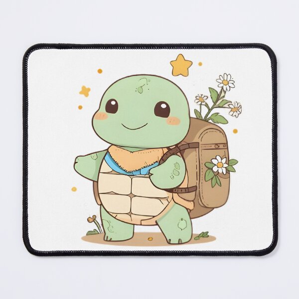 Item preview, Adventure Turtle — Kawaii Explorer Turtle Sticker designed and sold by tommysworks.