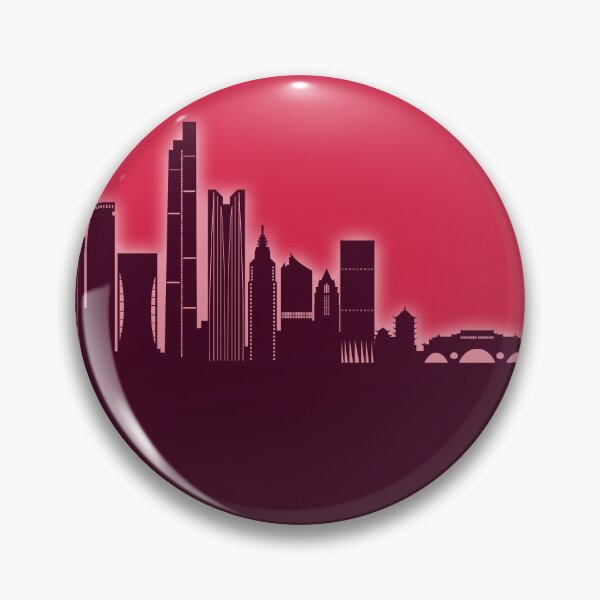 Item preview, Chengdu China Skyline designed and sold by ArtPrints.
