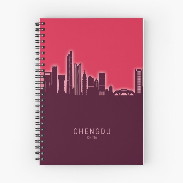 Item preview, Chengdu China Skyline designed and sold by ArtPrints.