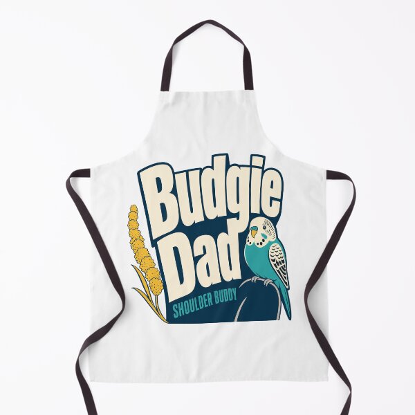 Item preview, Customer reviews for "Budgie Dad Shoulder Buddy" designed and sold by pirminio.