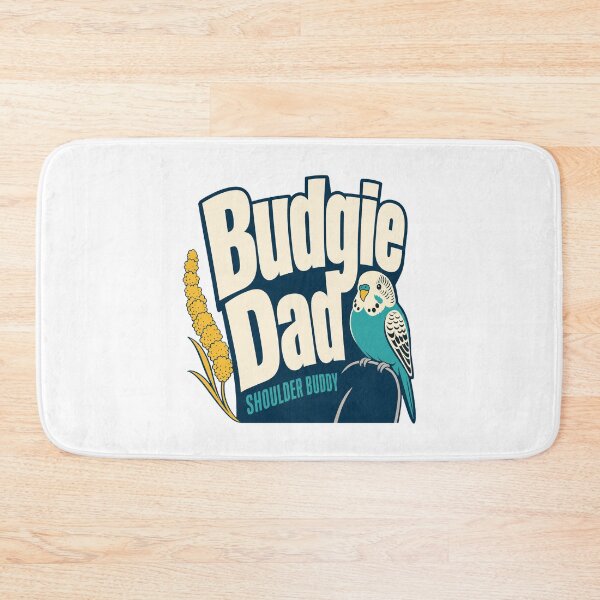 Item preview, Customer reviews for "Budgie Dad Shoulder Buddy" designed and sold by pirminio.