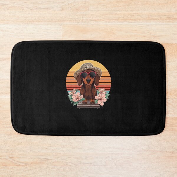 Item preview, Holiday  Dachshund with Sweet Mangolias Funny Gifts  designed and sold by Domel9674.