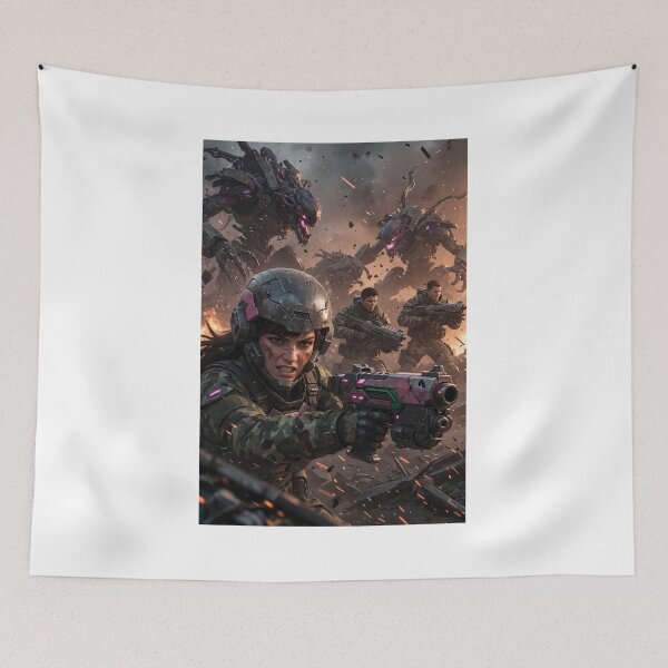Item preview, Hellzone Gunner designed and sold by Tricky-Woo.