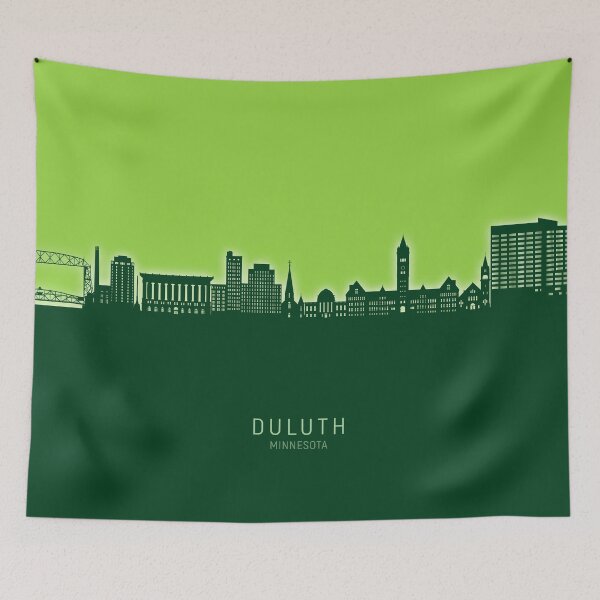 Item preview, Duluth Minnesota Skyline designed and sold by ArtPrints.