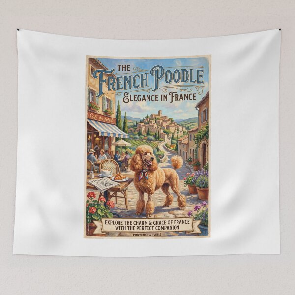 Item preview, The French Poodle designed and sold by Theodor Decker.