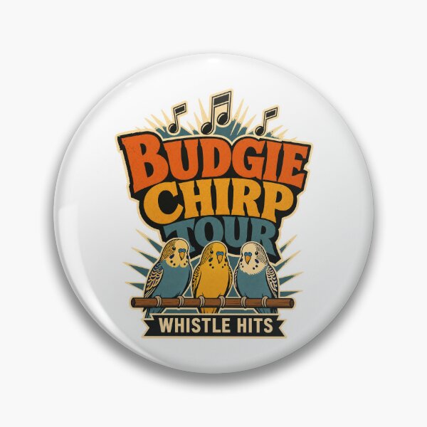 Item preview, Budgie Gifts, Budgie Chirp Tour Funny Pet designed and sold by pirminio.