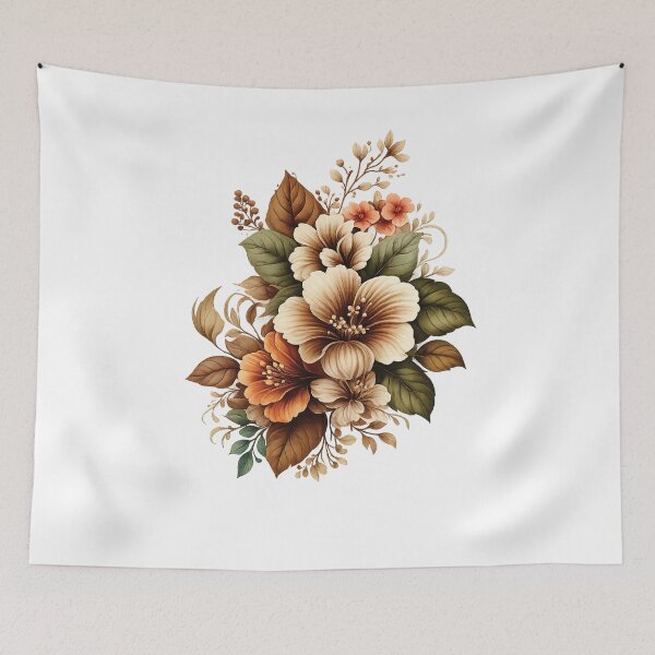 Item preview, Vintage Autumn Floral Arrangement designed and sold by myJPEG.