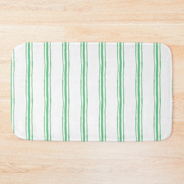 Item preview, Hand Drawn Summer Stripe White and Green designed and sold by Dally-Dabble.