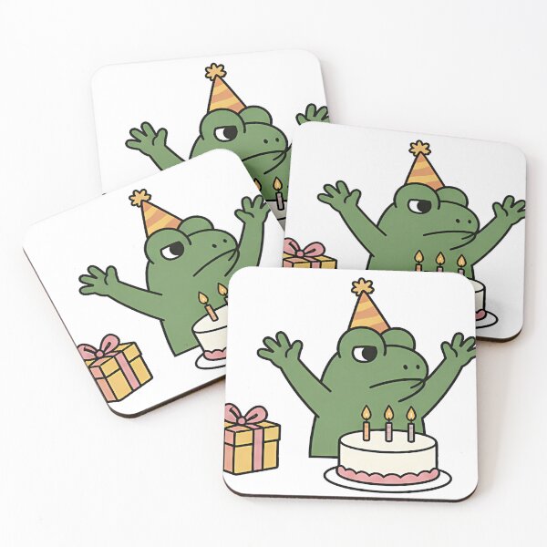 Item preview, Birthday Frog designed and sold by FrogNormal.
