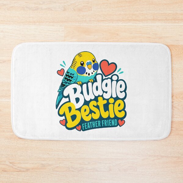 Item preview, Customer reviews for Budgie Bestie Feather Friend designed and sold by pirminio.