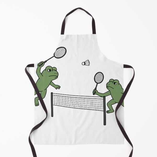 Item preview, Badminton Frog designed and sold by FrogNormal.