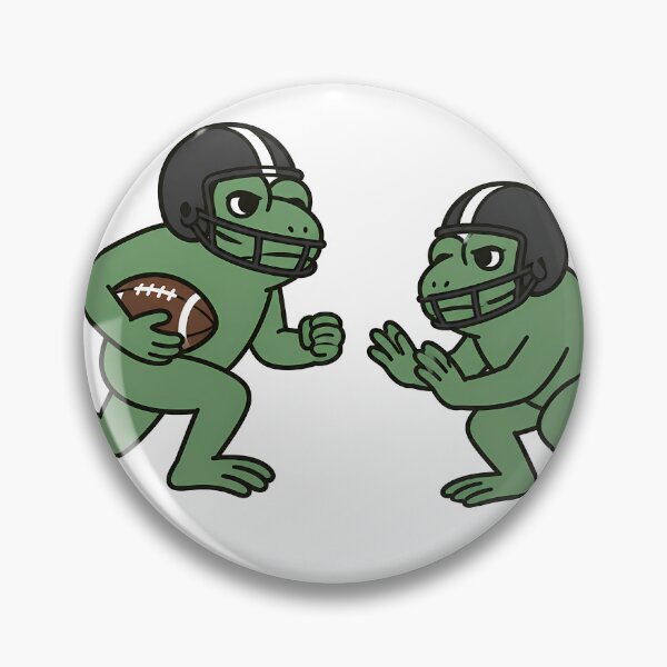 Item preview, American Football Frog designed and sold by FrogNormal.