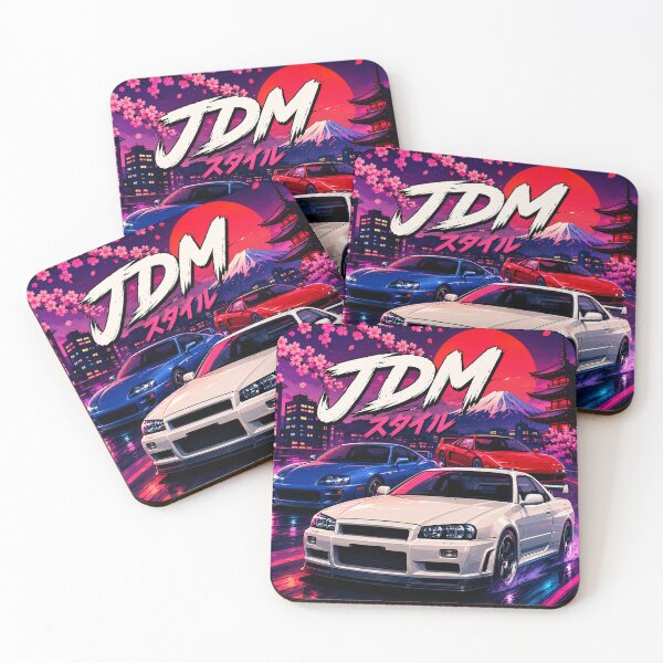 Aperçu de l'œuvre Voitures de sport japonaises classiques JDM créée et vendue par Traceursniper.