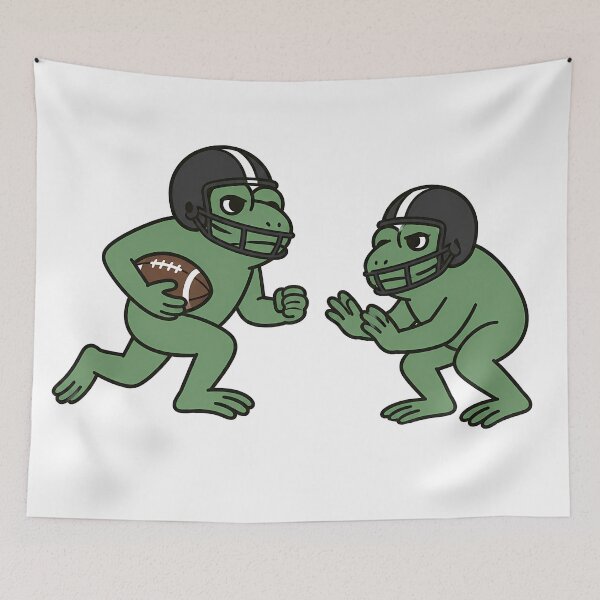 Item preview, American Football Frog designed and sold by FrogNormal.