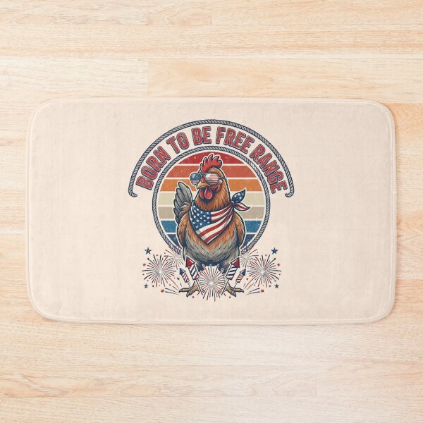 Item preview, Retro Vintage Patriotic Farm Animal Independence Day Funny Freedom Chicken July 4th Gift designed and sold by Im-Ara.