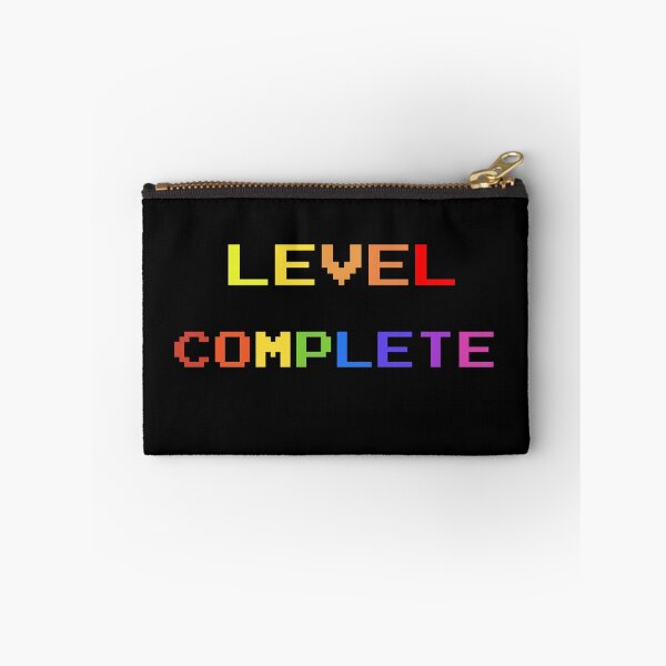 Item preview, Retro Arcade Rainbow Pixel Art Level Complete designed and sold by SapphireMidnight.