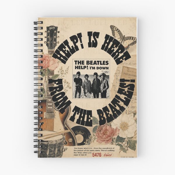 Item preview, The Beatles Help I'm Down - Lulu Leb Montage designed and sold by LuluLeb.