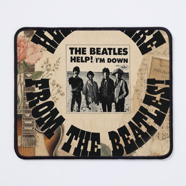 Item preview, The Beatles Help I'm Down - Lulu Leb Montage designed and sold by LuluLeb.