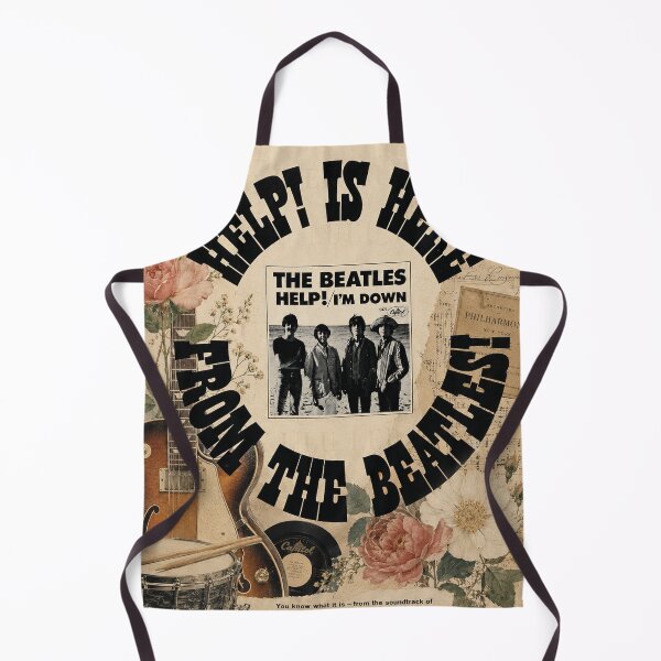 Item preview, The Beatles Help I'm Down - Lulu Leb Montage designed and sold by LuluLeb.