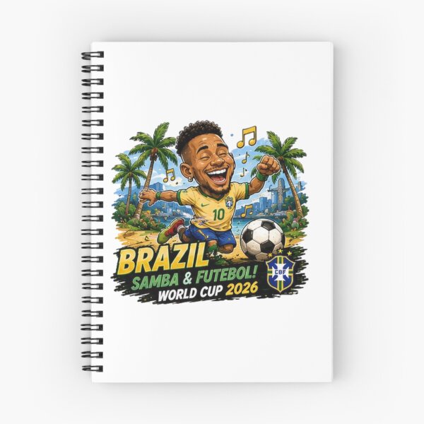 Item preview, Brazil Samba & Futebol World Cup 2026 designed and sold by Pixanova.