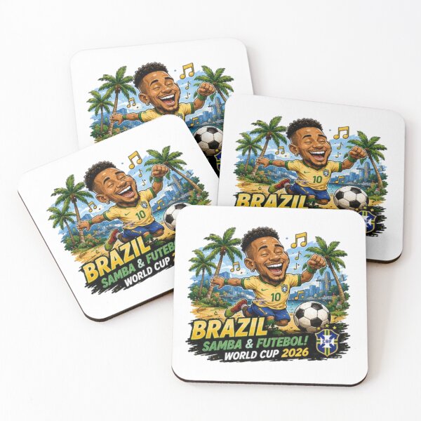 Item preview, Brazil Samba & Futebol World Cup 2026 designed and sold by Pixanova.