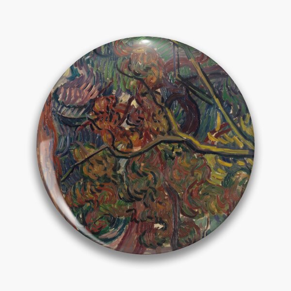 Item preview, Autumn Pine Trees Garden Study designed and sold by artofuniverse.