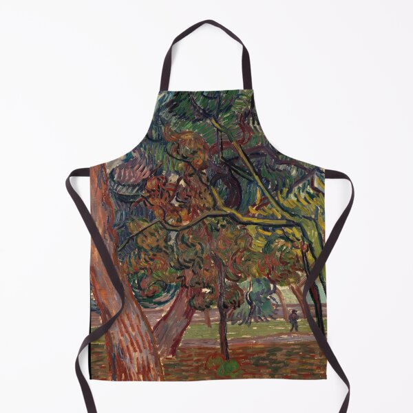 Item preview, Autumn Pine Trees Garden Study designed and sold by artofuniverse.